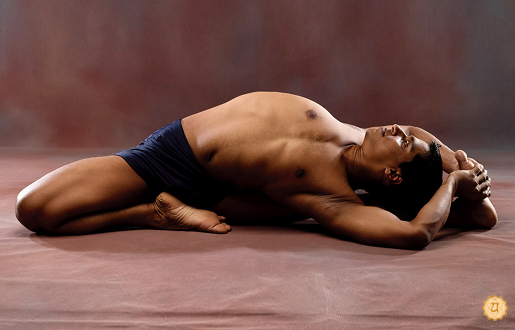 Revolved Head to Knee Pose