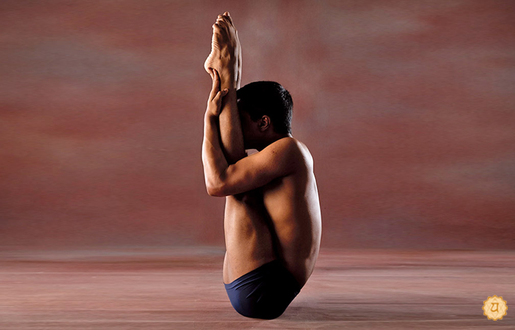 Upward Tending Intense Back Stretch Pose