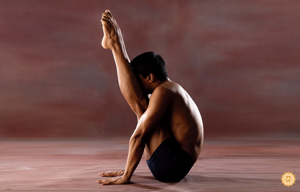 Supported, Upward Tending Intense Back Stretch Pose