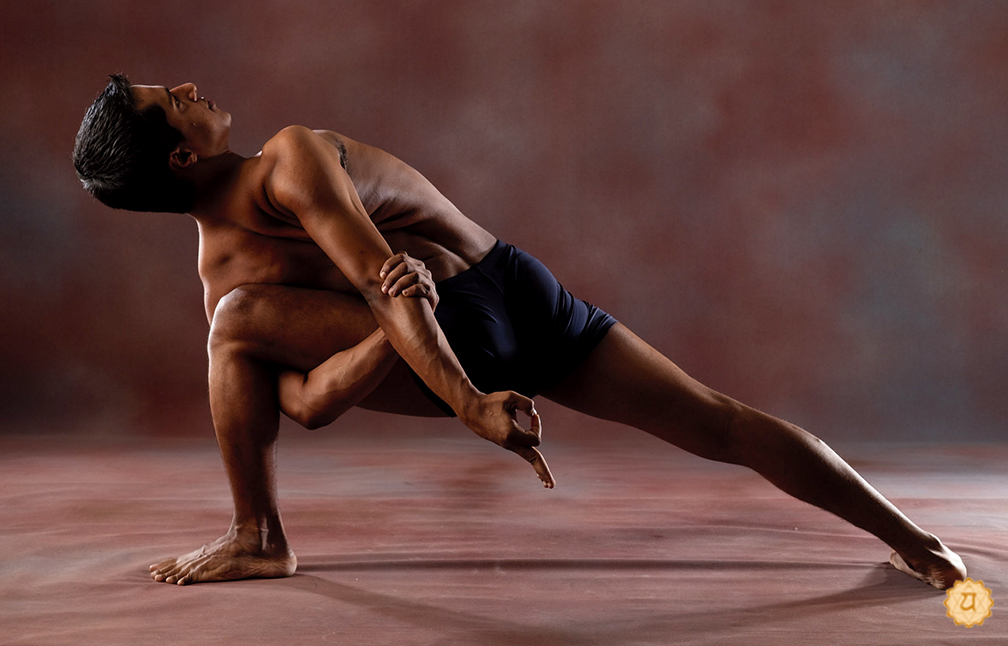 Bound Arms Side Angle Pose