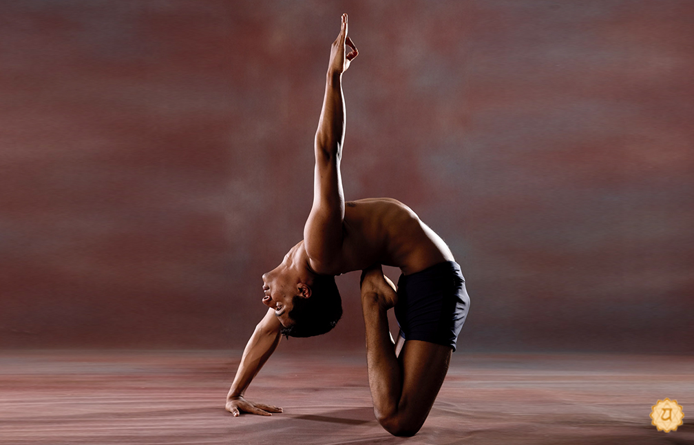 One Arm Raised Up Sage Korakar Pose